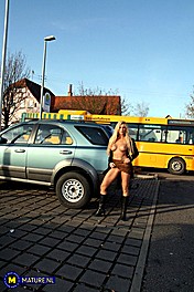 Judit (33) Naked Milf Blonde Public photo 08 - MATURE NL gallery xwM5Y6BN