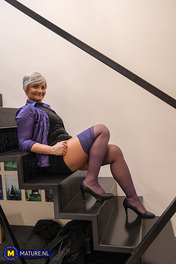 Arwen & Scarlett Spark Mature Brunette Lingerie photo 04 Mature NL gallery