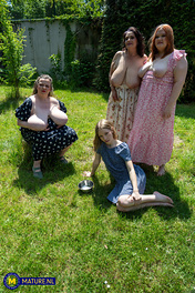 Gertruda & Maya Sinn & Venus Aurea & Xxl Lady Mature Brunette Big Tits photo 05 Mature NL gallery