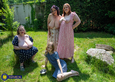 Gertruda & Maya Sinn & Venus Aurea & Xxl Lady Mature Brunette Big Tits photo 07 Mature NL gallery